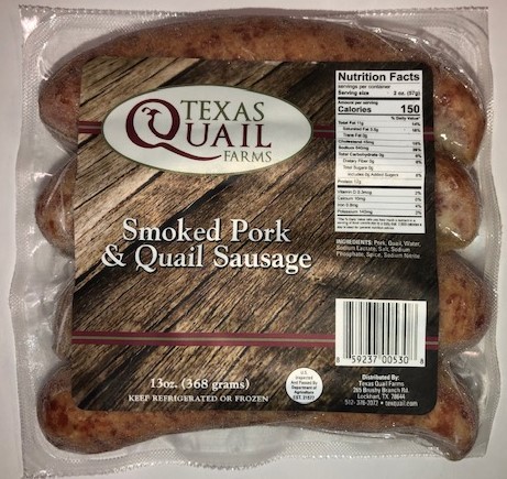 Smoked Pork & Quail Sausage Links – Lane Meat Company